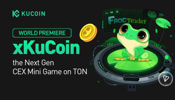 Криптобиржа KuCoin запустила свою тапалку в телеграм FrogTrader (xKuCoinBot)