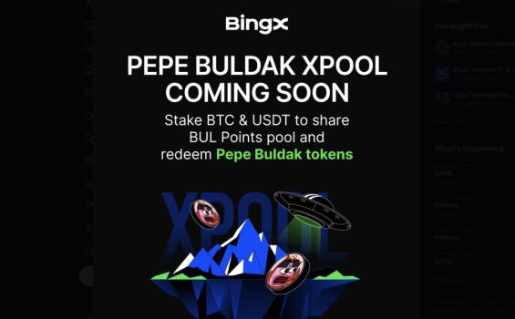 Xpool Pepe Buldak (BUL) на BingX: стейкинг USDT, BTC