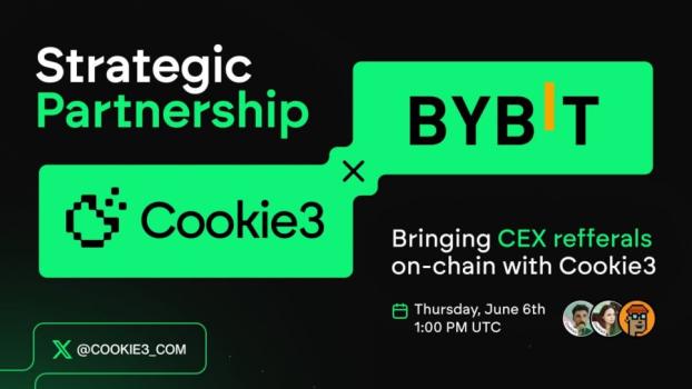 Запущен: Cookie3 (COOKIE) в Web3 IDO на Bybit