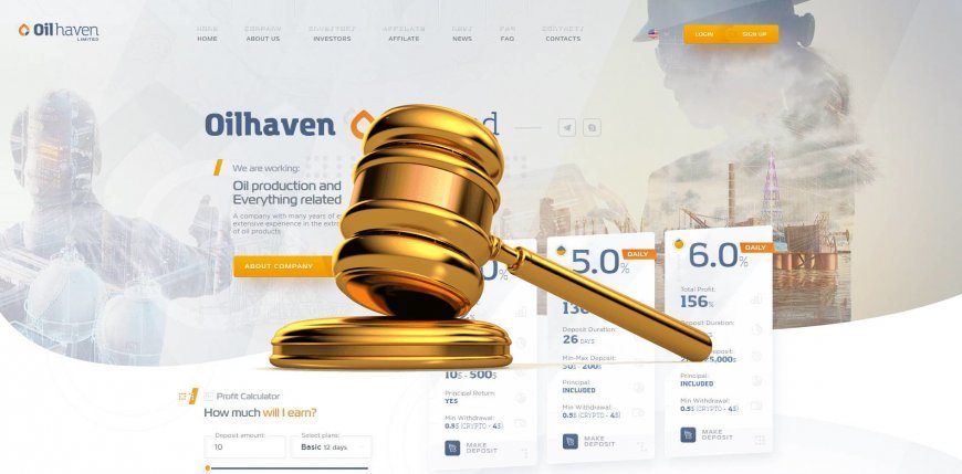 Oilhaven.net — SCAM! Компенсации выплачены.