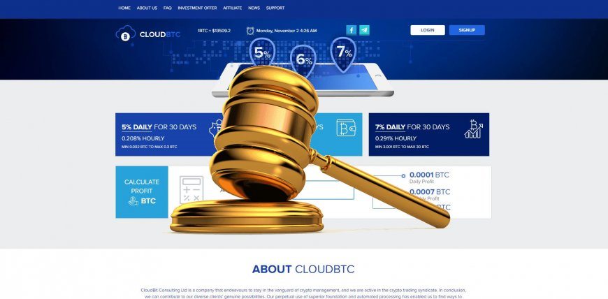 Cloudbtc.io — SCAM! Компенсации выплачены.