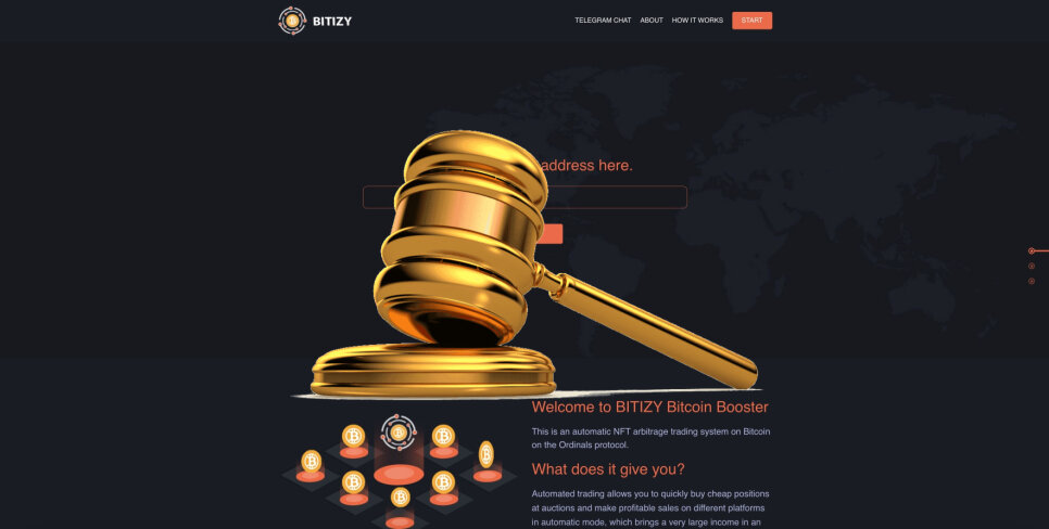 Bitizy.cc — SCAM! Компенсации выплачены.