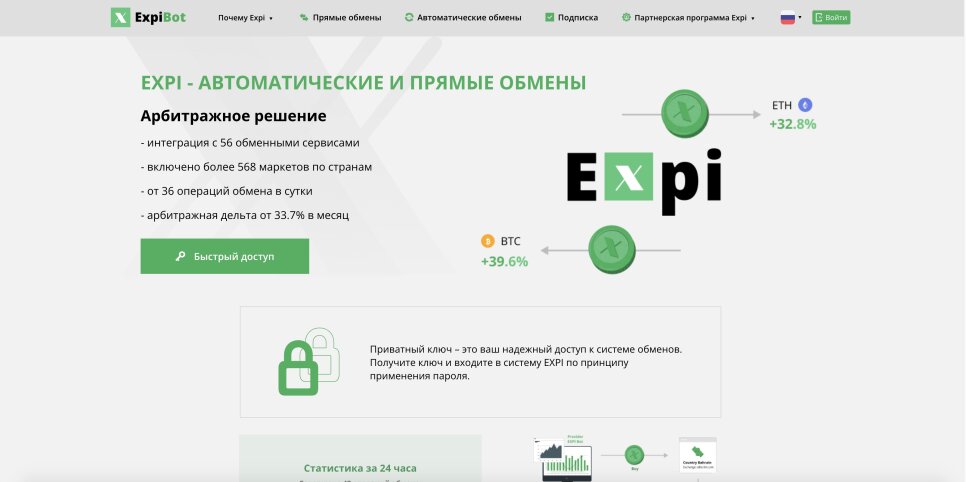 Обзор Expi Bot, личное мнение и особенности проекта