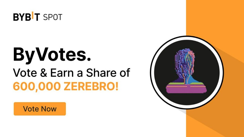 ByVotes на Bybit: проголосуй за ZEREBRO и получи Airdrop