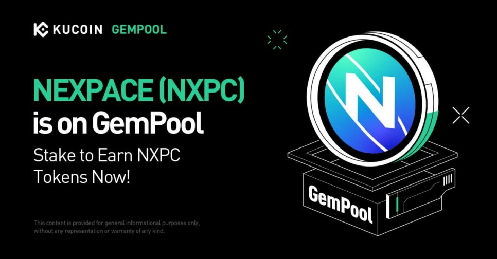 GemPool NEXPACE (NXPC) на KuCoin: стейкинг USDT, KCS