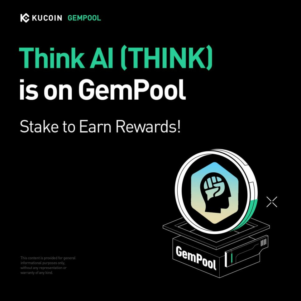 GemPool Think AI (THINK) на KuCoin: стейкинг USDT, KCS и THINK